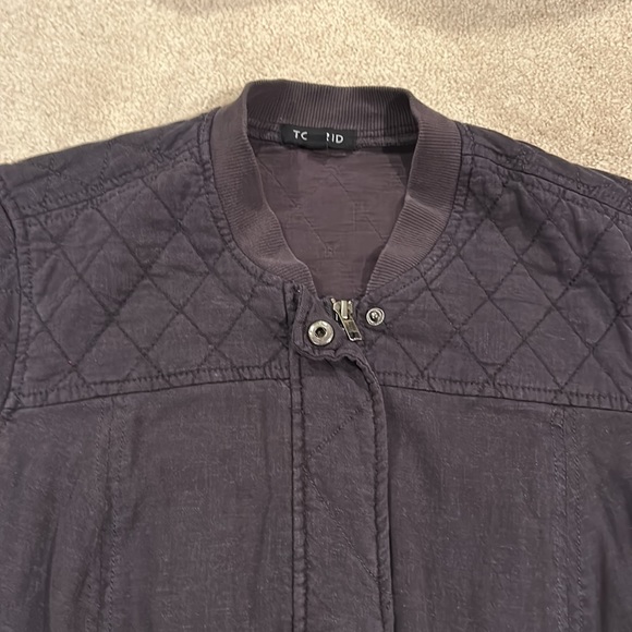 Torrid Vintage Wash Quilted Bomber - Picture 5 of 9